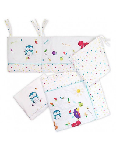 Set 3 Piese Patut Sleepy Forest Friends 35-140,263262