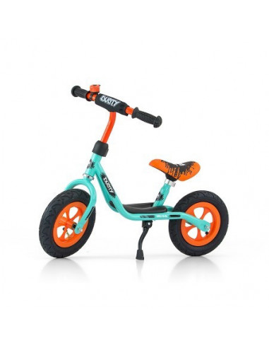 Bicicleta fara pedale Dusty Green Orange,mm23241