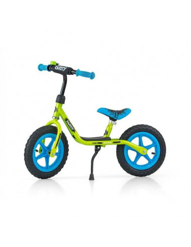 Bicicleta fara pedale Dusty 12" Green Blue,mm23296