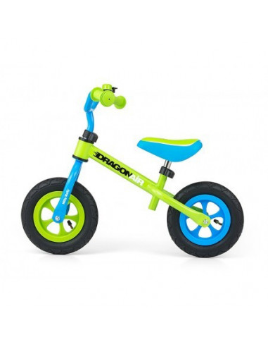 Bicicleta fara pedale Dragon Air Green,mm22770