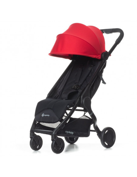 Carucior Compact Metro Ergobaby Rosu + Cadou Geanta
