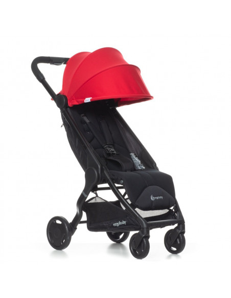 Carucior Compact Metro Ergobaby Rosu + Cadou Geanta