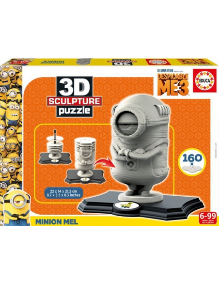 Puzzle Minion Mel 3D,17140