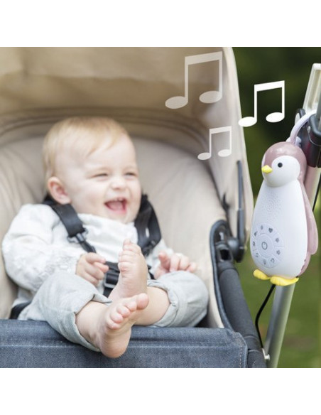Jucarie Muzicala si Lampa de Veghe Zazu Kids Zoe Gri,ZA-ZOE-01