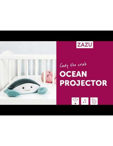Crabul Cody - Proiector Muzical cu Valuri Miscatoare,ZA-CODY-01