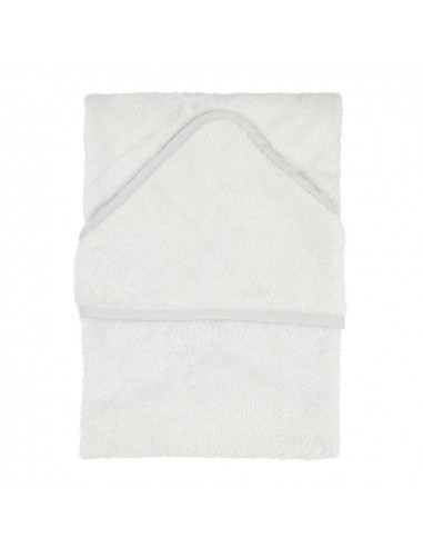 Prosop cu Gluga pentru Copii din Bambus Silver Grey,TM-CAP04-518