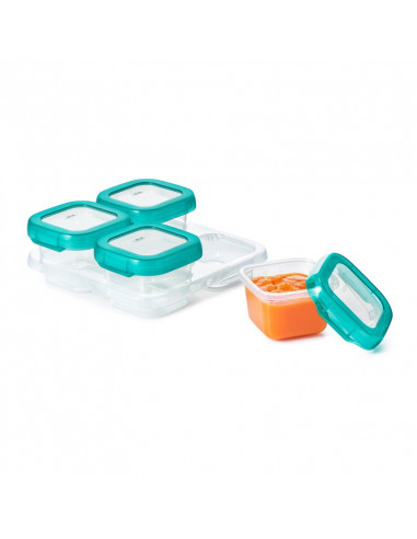 Recipiente din Plastic pentru Congelare Alimente 4 x 120