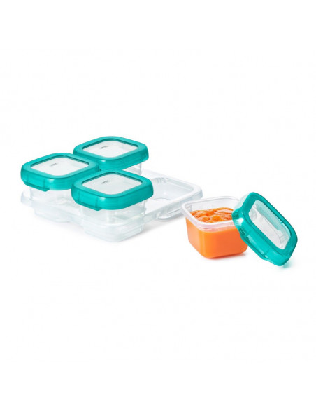Recipiente din Plastic pentru Congelare Alimente 4 x 120