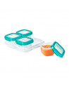 Recipiente din Plastic pentru Congelare Alimente 4 x 120