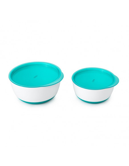 Set 2 Boluri Alimentare cu Capac Teal 200 & 360 ml,61133200