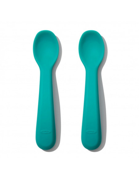 Set 2 Lingurite din Silicon Teal,61150400