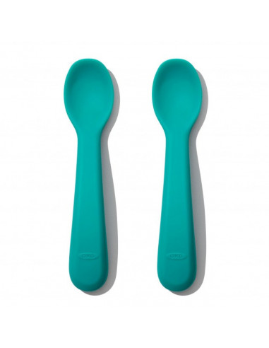 Set 2 Lingurite din Silicon Teal,61150400