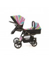 Carucior Gemeni Pj Stroller Lux 3 In 1 Multicolor Carucior Gemeni Pj Stroller Lux 3 In 1 Multicolor