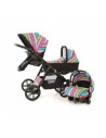 Carucior Gemeni Pj Stroller Lux 3 In 1 Multicolor Carucior Gemeni Pj Stroller Lux 3 In 1 Multicolor
