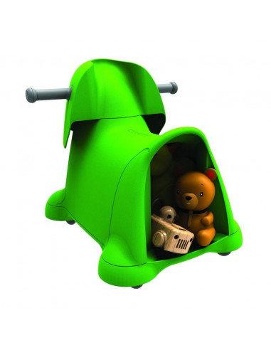 Jucarie cu Roti Yetizoo Elefant Verde,7631