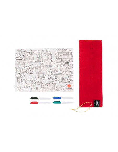 Set Complet pentru Desen cu Plansa Refolosibila din Silicon