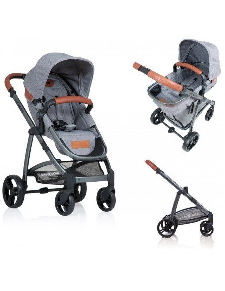 Carucior Kiddo Jazz 2 In 1 Stone Brown,1001063-10