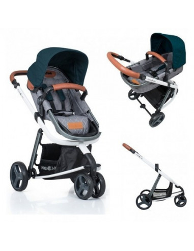 Carucior Kiddo Juke 2 In 1 Emerald,01-1011111-03