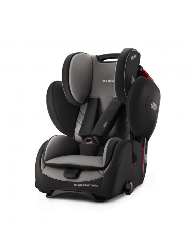 Scaun Auto pentru Copii fara Isofix Young Sport Hero Carbon