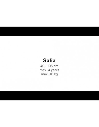 Scaun Auto Rear Facing i-Size 0-4 ani Salia Select Garnet