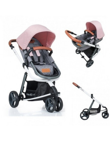 Carucior Kiddo Juke 2 In 1 Rose,01-2011111-05