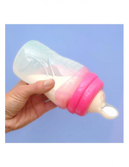 Biberon Special 2 in 1 cu Tetina si Lingurita 250 ML,2502