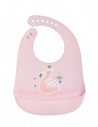 Baveta din Silicon YUM Flamingo,1661-F