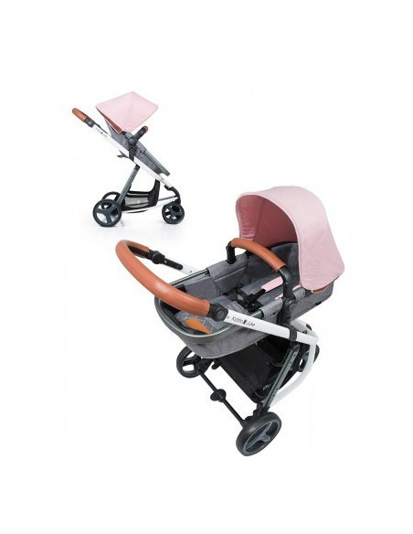 Carucior Kiddo Juke 2 In 1 Rose,01-2011111-05
