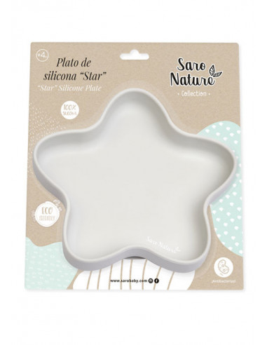 Farfurie Silicon Stea Gri,17421 Farfurie Silicon Stea Gri,17421