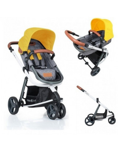 Carucior Kiddo Juke 2 In 1 Lemon,01-2011111-06