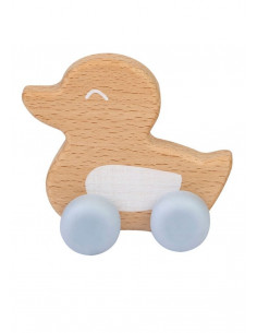 Jucarie naturala Ducky Teether Bleu,1710-B 2