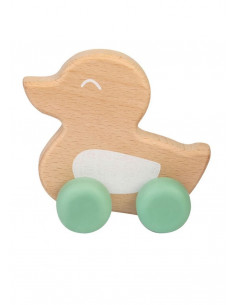 Jucarie naturala Ducky Teether Verde,1710-V 2