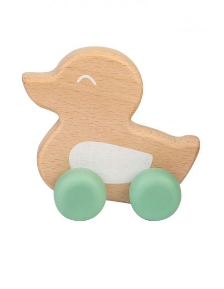 Jucarie naturala Ducky Teether Verde,1710-V Jucarie naturala Ducky Teether Verde,1710-V