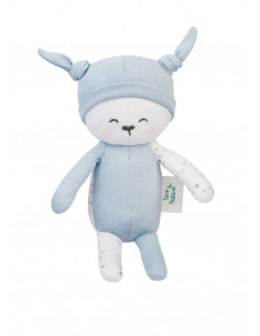 Papusa Textila din Bumbac Organic Bleu,1730-B 2