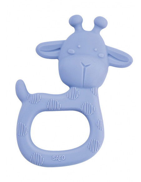 Jucarie Gingivala Silicon 'Petrecerea Girafei' Bleu,19034 Jucarie Gingivala Silicon 'Petrecerea Girafei' Bleu,19034