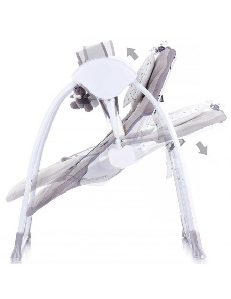 Leagan electric Chipolino Lullaby grey,LSHLB0201GY