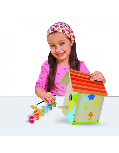 Casuta din lemn pentru pasari Eichhorn Bird House,S100004581