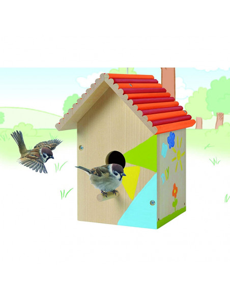 Casuta din lemn pentru pasari Eichhorn Bird House,S100004581