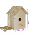 Casuta din lemn pentru pasari Eichhorn Bird House,S100004581