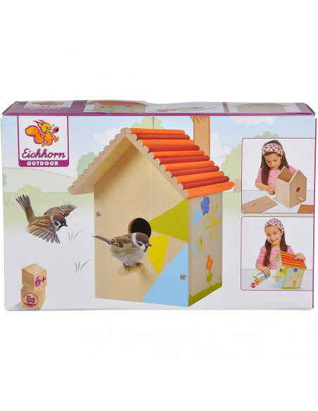 Casuta din lemn pentru pasari Eichhorn Bird House,S100004581