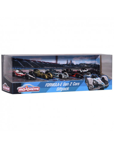 Set Majorette 5 Masinute Formula-E Gen 2,S212084026
