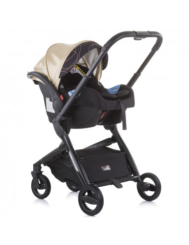Carucior Chipolino Emotion 3 in 1 gold,KKEM02101GD