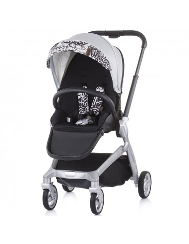 Carucior Chipolino Emotion 3 in 1 silver,KKEM02102SL