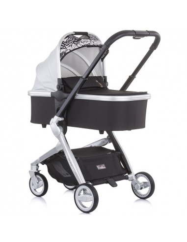 Carucior Chipolino Emotion 3 in 1 silver,KKEM02102SL