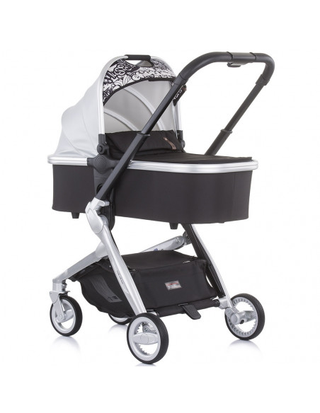 Carucior Chipolino Emotion 3 in 1 silver,KKEM02102SL