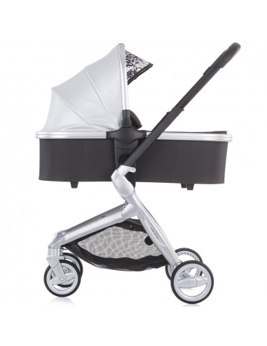 Carucior Chipolino Emotion 3 in 1 silver,KKEM02102SL