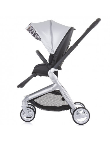 Carucior Chipolino Emotion 3 in 1 silver,KKEM02102SL