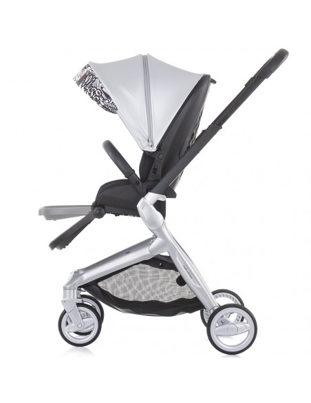 Carucior Chipolino Emotion 3 in 1 silver,KKEM02102SL