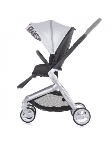 Carucior Chipolino Emotion 3 in 1 silver,KKEM02102SL