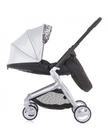 Carucior Chipolino Emotion 3 in 1 silver,KKEM02102SL